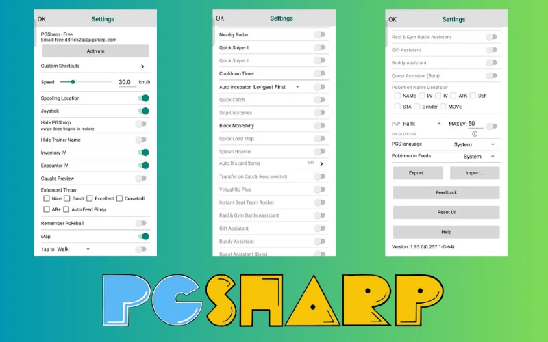 PGSharp Premium Apk Descarga la última versión para Android y PC